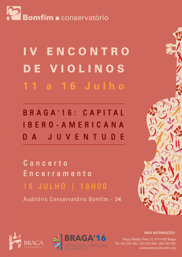 IV Encontro de Violinos Conservatório Bomfim