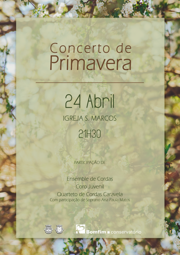 Concerto de Primavera 17 Igreja São Marcos Conservatório Bomfim