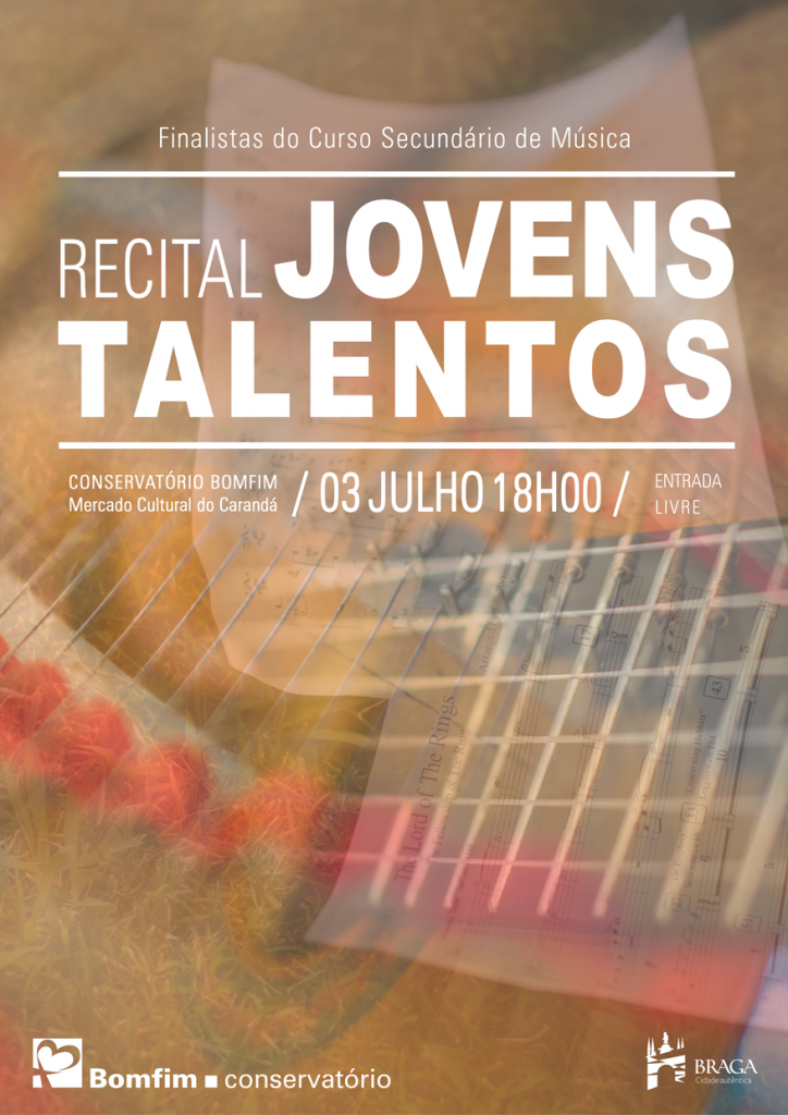 Recital Jovens Talentos Finalistas do 5º Ciclo do Curso Básico de Música do Conservatório Bomfim
