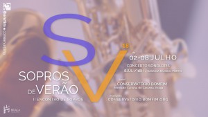 Sopros de Verão II Encontro de Verão Conservatório bomfim