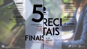 Recitais de 5º Grau Curso Básico de Música Conservatório Bomfim
