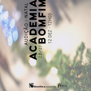 Audição de Natal 2020 Academia Bomfim Conservatório Bomfim Música Braga