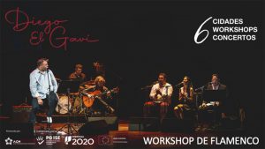 Workshop e concerto de Diego El Gavi, no Conservatório Bomfim, Braga