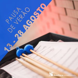 Encerramento para férias verão 2022 Conservatório Bomfim Música Braga
