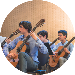 orquestra de guitarras Conservatório Bomfim